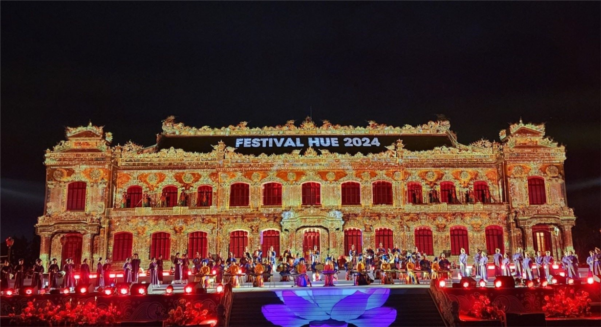 Trước giờ Khai mạc Tuần lễ Festival Nghệ thuật quốc tế Huế 2024 (07/06/2024)